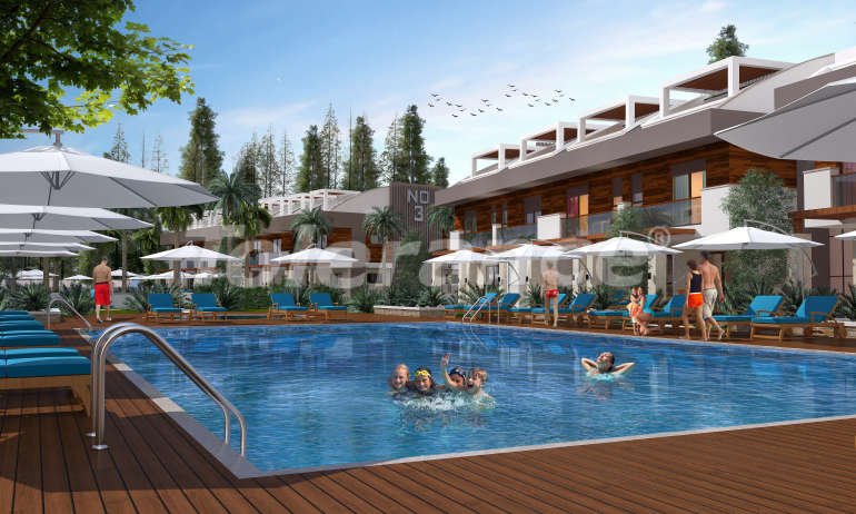 Apartments in a luxurious complex in Kundu, Antalya near the sea, with a "smart house" system and a swimming pool - 14879 | Tolerance Homes