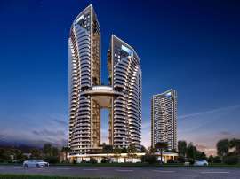 Elite apartments in Izmir in a hotel type complex with installments up to 18 months