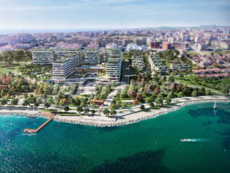 Elite apartments in Buyukcekmece, Istanbul in a complex with a well-developed infrastructure and with the Marmara Sea view - 19102 | Tolerance Homes