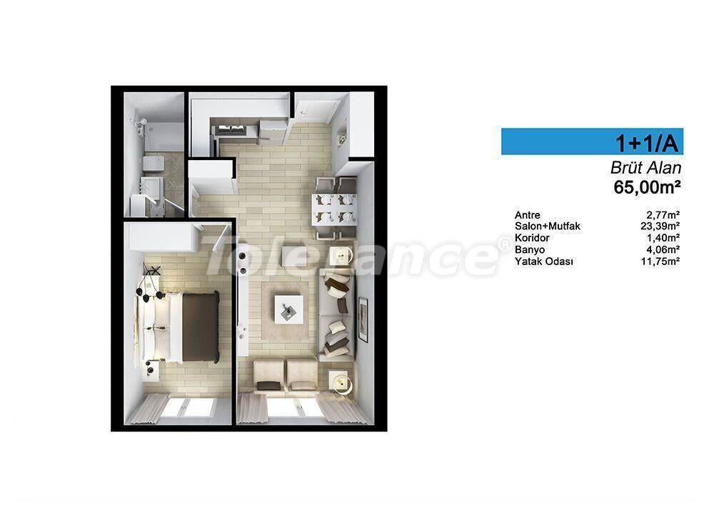 New spacious apartments in Istanbul with direct sea, and lake view - 24065 | Tolerance Homes