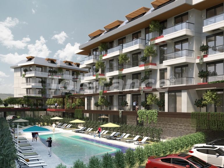 New apartments in Oba, Alanya with sea views, by installments from the developer - 33772 | Tolerance Homes