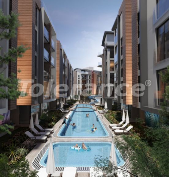 Three-bedroom apartment in Hurma, Konyaalti in a complex with indoor and outdoor pools - 34156 | Tolerance Homes