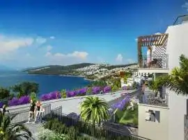 Apartment vom entwickler in Adabükü, Bodrum meeresblick pool ratenzahlung - immobilien in der Türkei kaufen - 7470
