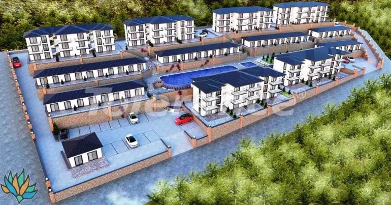 Apartment in Akbuk, Didim pool installment - 22002 Apartment in Akbuk, Didim pool installment - buy realty in Turkey - 22002