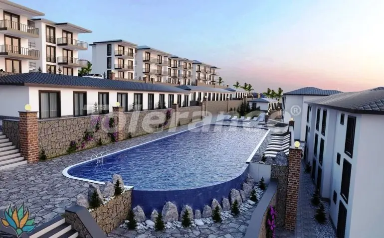 Apartment еn Akbük, Didim piscine versement - acheter un bien immobilier en Turquie - 22003