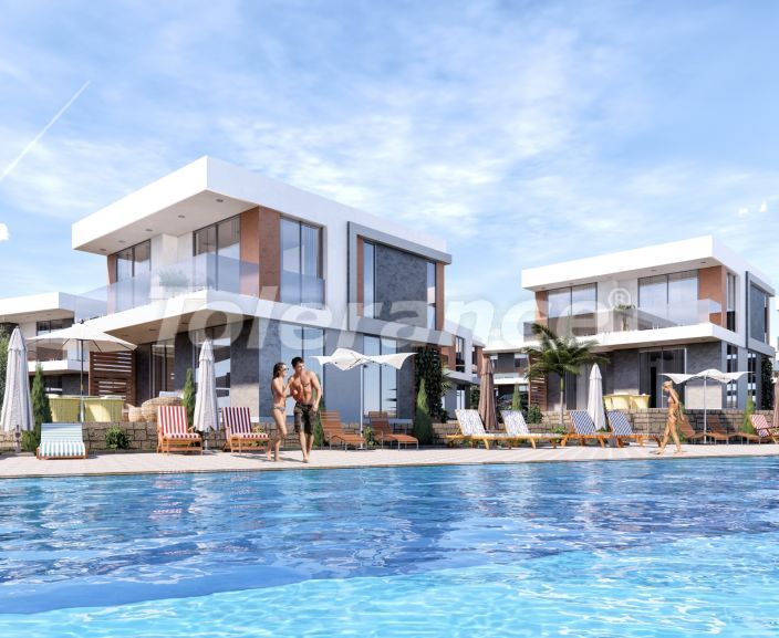 Apartment from the developer in Akbuk, Didim with sea view with pool with installment - buy realty in Turkey - 43502