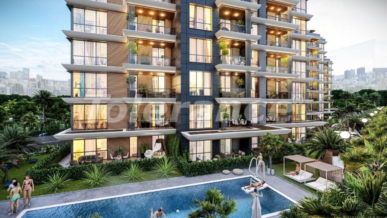 Apartment vom bauträger in Aksu, Antalya mit pool - immobilien in der Türkei kaufen - 119033