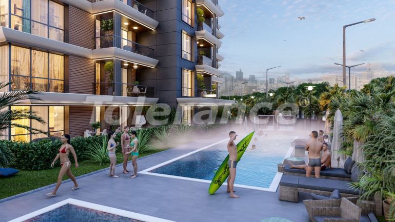 Apartment vom bauträger in Aksu, Antalya mit pool - immobilien in der Türkei kaufen - 119035