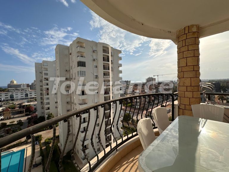 آپارتمان که در آکسو, آنتالیا منظره دریا استخر - خرید ملک در ترکیه - 131121