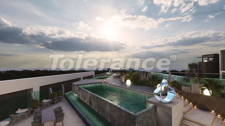 Apartment vom bauträger in Aksu, Antalya meerblick mit pool - immobilien in der Türkei kaufen - 80838