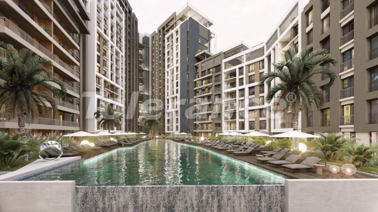Apartment vom bauträger in Aksu, Antalya meerblick mit pool - immobilien in der Türkei kaufen - 80840