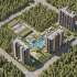 Apartment from developer in Aksu, Antalya with pool installments - buy realty in Turkey - 63526