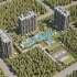 Apartment from developer in Aksu, Antalya with pool installments - buy realty in Turkey - 63539