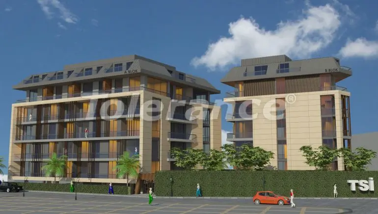 Apartment from the developer in City of Alanya, Alanya with sea view with pool with installment - 22567 Apartment from the developer in City of Alanya, Alanya with sea view with pool with installment - buy realty in Turkey - 22567