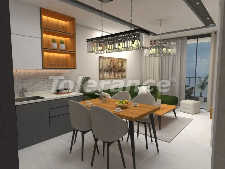 Apartment from the developer in City of Alanya, Alanya with sea view with pool with installment - 22582 Apartment from the developer in City of Alanya, Alanya with sea view with pool with installment - buy realty in Turkey - 22582