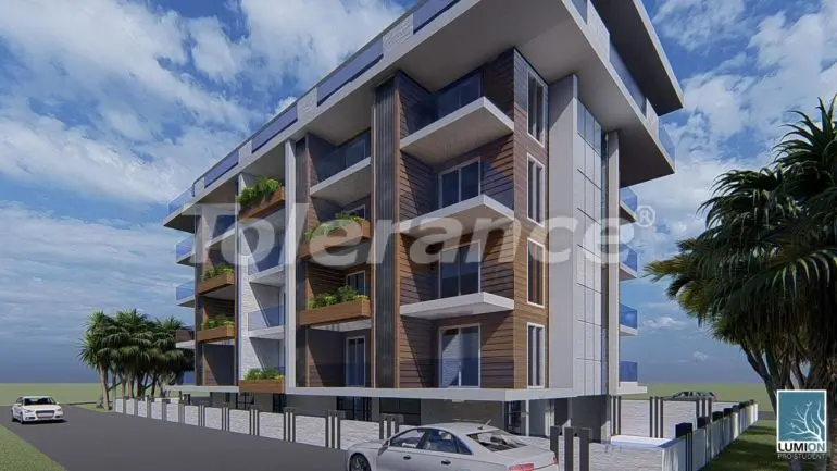 آپارتمان از سازنده که در مرکز آلانیا, آلانیا استخر - خرید ملک در ترکیه - 28291