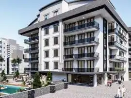 آپارتمان از سازنده که در آلانیا منظره دریا استخر - خرید ملک در ترکیه - 24685