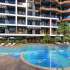 Appartement van de ontwikkelaar in Alanya zeezicht zwembad afbetaling - onroerend goed kopen in Turkije - 51093