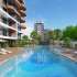 Appartement van de ontwikkelaar in Alanya zeezicht zwembad afbetaling - onroerend goed kopen in Turkije - 51099