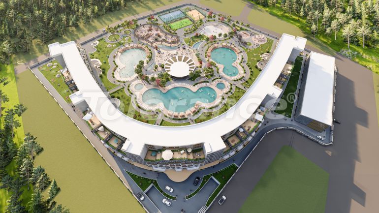 Appartement van de ontwikkelaar in Altıntaş, Antalya zwembad afbetaling - onroerend goed kopen in Turkije - 101226