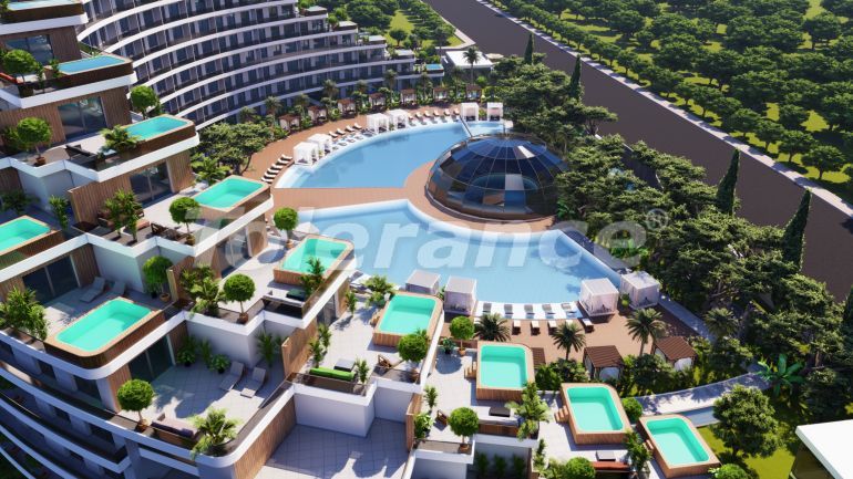 Appartement van de ontwikkelaar in Altıntaş, Antalya zwembad - onroerend goed kopen in Turkije - 101518