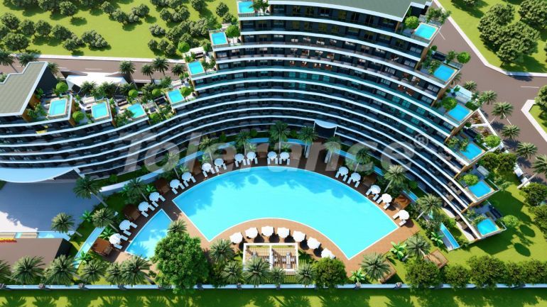 Apartment from the developer in Altıntaş, Antalya with pool with installment - 103643 Apartment from the developer in Altıntaş, Antalya with pool with installment - buy realty in Turkey - 103643