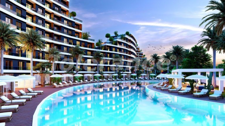 Apartment from the developer in Altıntaş, Antalya with pool with installment - 103644 Apartment from the developer in Altıntaş, Antalya with pool with installment - buy realty in Turkey - 103644