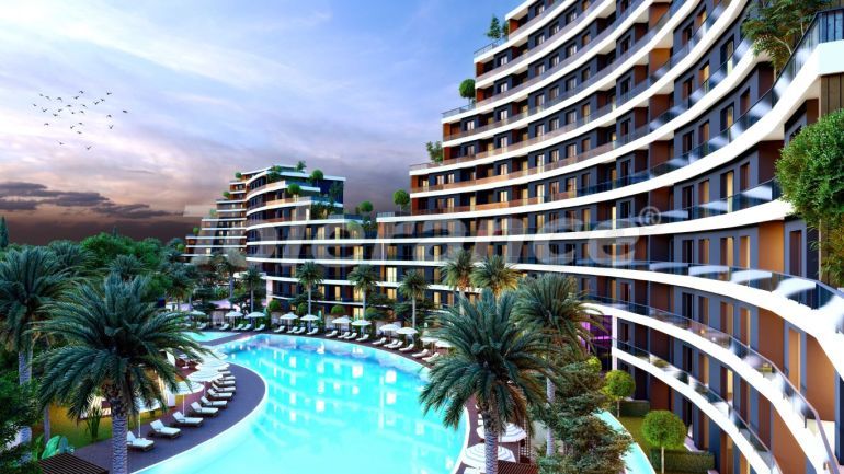 Apartment from the developer in Altıntaş, Antalya with pool with installment - 103645 Apartment from the developer in Altıntaş, Antalya with pool with installment - buy realty in Turkey - 103645