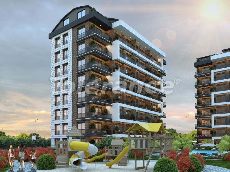 Apartment from the developer in Altıntaş, Antalya with sea view with pool with installment - buy realty in Turkey - 105467