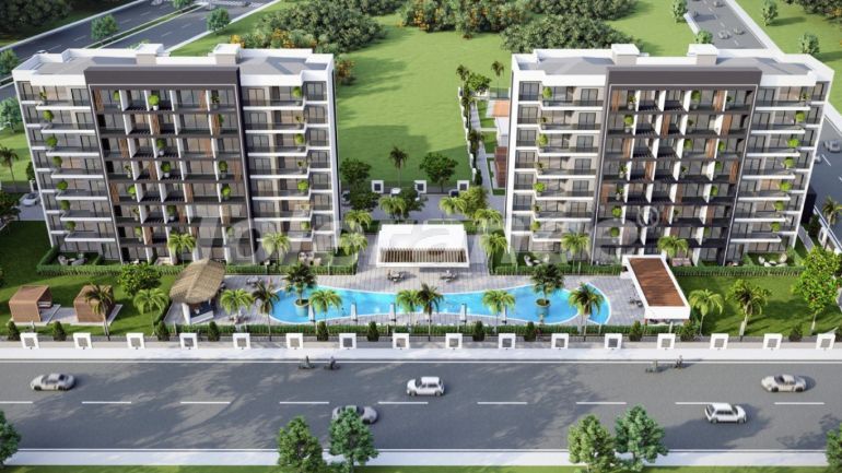 شقق من المتعهد في:في ألتينطاس, أنطاليا مسبح تقسيط - شراء عقار في تركيا - 109342