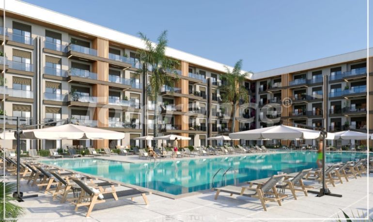 Appartement van de ontwikkelaar in Altıntaş, Antalya zwembad afbetaling - onroerend goed kopen in Turkije - 114018