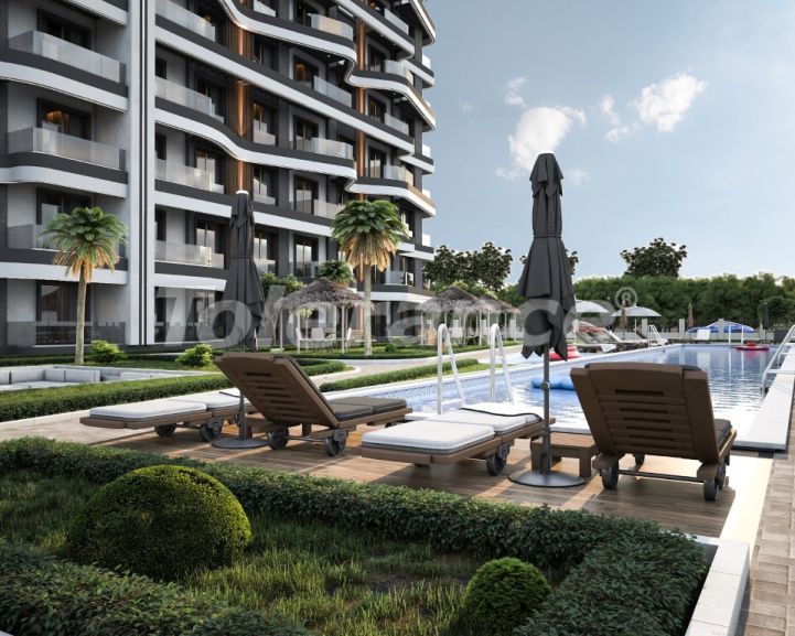آپارتمان از سازنده که در آلتینتاش, آنتالیا استخر اقساط - خرید ملک در ترکیه - 129930