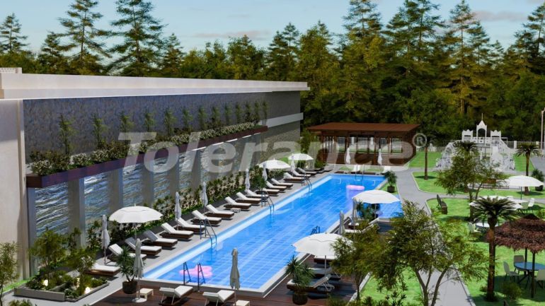 آپارتمان از سازنده که در آلتینتاش, آنتالیا استخر اقساط - خرید ملک در ترکیه - 129945