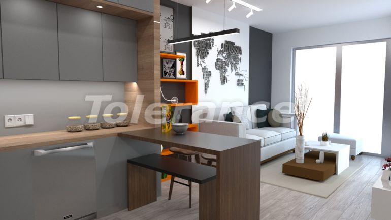 Apartment from the developer in Altıntaş, Antalya with pool - 44808 Apartment from the developer in Altıntaş, Antalya with pool - buy realty in Turkey - 44808