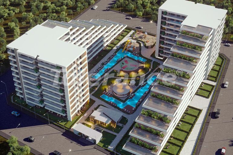 Appartement van de ontwikkelaar in Altıntaş, Antalya zwembad afbetaling - onroerend goed kopen in Turkije - 62851