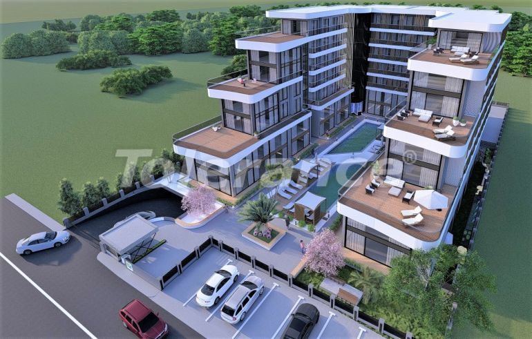 آپارتمان از سازنده که در آلتینتاش, آنتالیا استخر اقساط - 77772 آپارتمان از سازنده که در آلتینتاش, آنتالیا استخر اقساط - خرید ملک در ترکیه - 77772