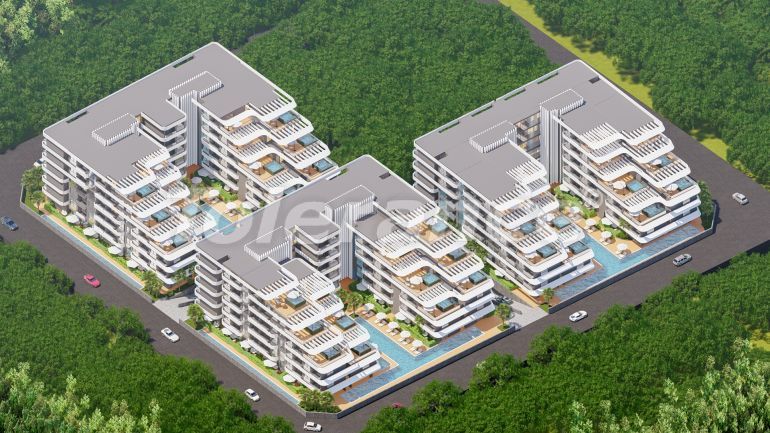Apartment from the developer in Altıntaş, Antalya with pool with installment - buy realty in Turkey - 80029