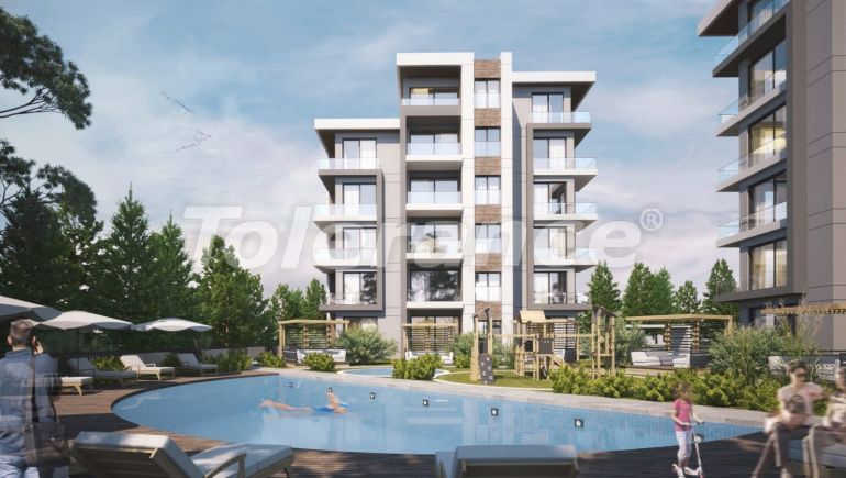 Apartment from the developer in Altıntaş, Antalya with pool with installment - 99535 Apartment from the developer in Altıntaş, Antalya with pool with installment - buy realty in Turkey - 99535