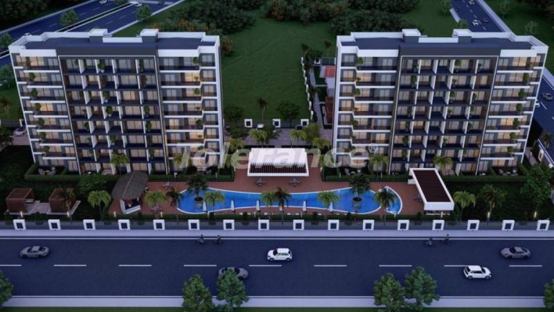 شقق من المتعهد في:في ألتينطاس, أنطاليا مسبح تقسيط - شراء عقار في تركيا - 109335