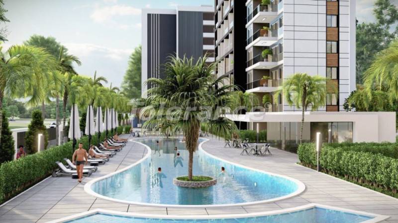 شقق من المتعهد في:في ألتينطاس, أنطاليا مسبح تقسيط - شراء عقار في تركيا - 109341