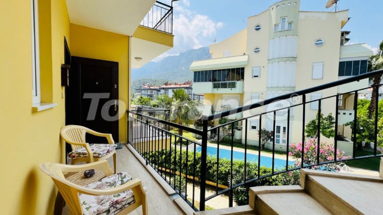 آپارتمان که در آسلانبوجاک کمر استخر - 107091 آپارتمان که در آسلانبوجاک کمر استخر - خرید ملک در ترکیه - 107091