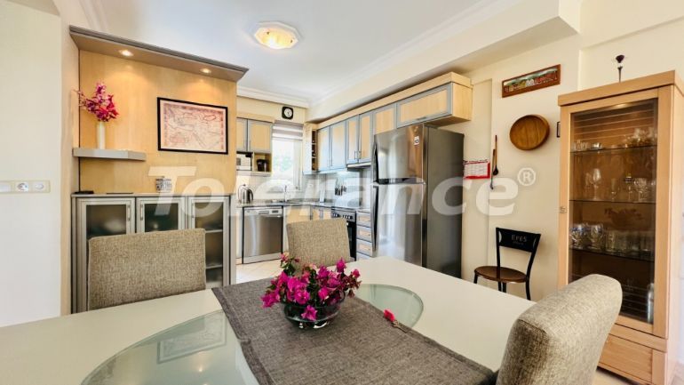 آپارتمان که در آسلانبوجاک کمر استخر - 107104 آپارتمان که در آسلانبوجاک کمر استخر - خرید ملک در ترکیه - 107104