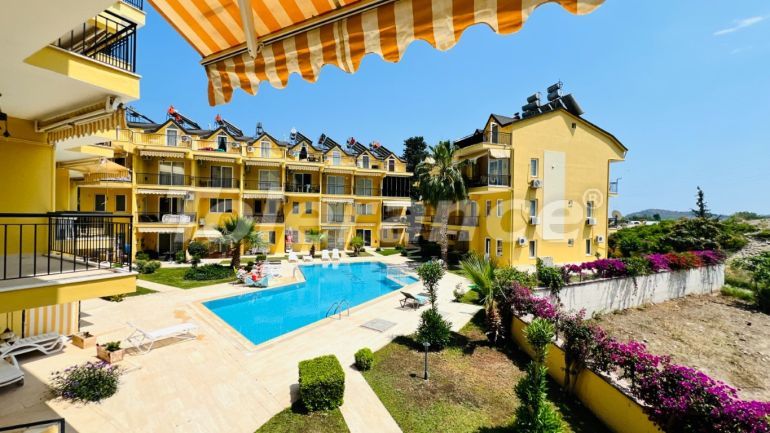 آپارتمان که در آسلانبوجاک کمر استخر - 107110 آپارتمان که در آسلانبوجاک کمر استخر - خرید ملک در ترکیه - 107110