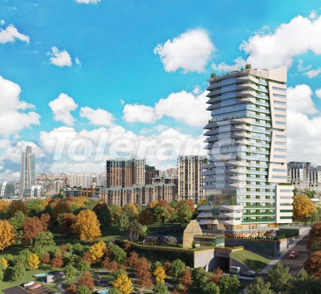 Appartement du développeur еn Atasehir, Istanbul piscine - acheter un bien immobilier en Turquie - 129183