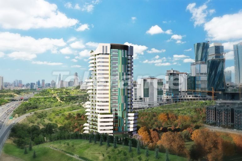 Appartement du développeur еn Atasehir, Istanbul piscine - acheter un bien immobilier en Turquie - 129189