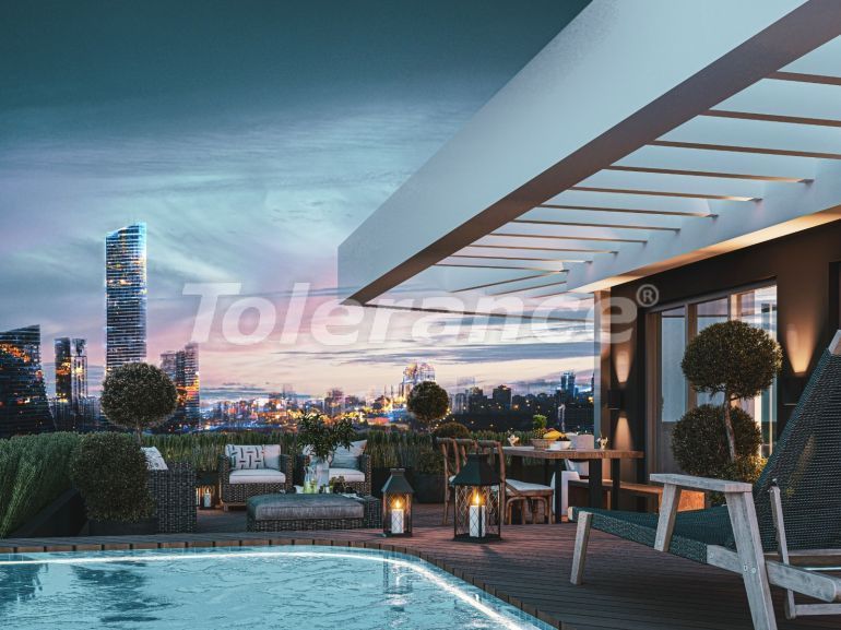 Appartement du développeur еn Atasehir, Istanbul piscine - acheter un bien immobilier en Turquie - 129587