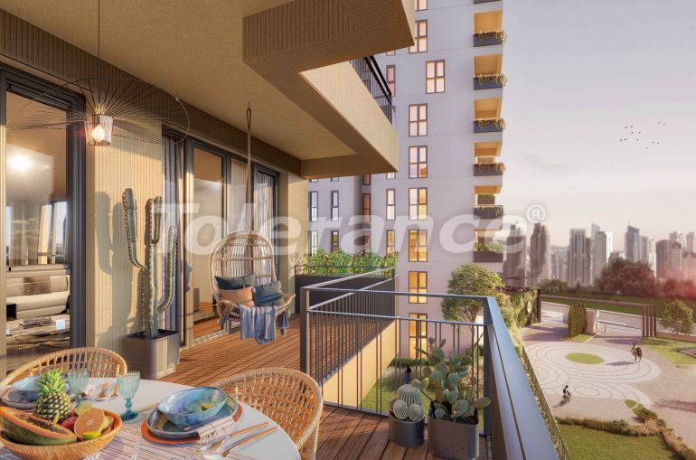 Apartment from the developer in Ataşehir, İstanbul with pool - buy realty in Turkey - 129869