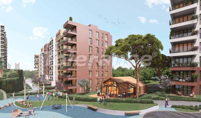 Apartment from the developer in Ataşehir, İstanbul with pool - buy realty in Turkey - 129870