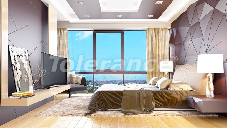 Appartement van de ontwikkelaar in Avcılar, Istanboel zeezicht zwembad afbetaling - onroerend goed kopen in Turkije - 133882