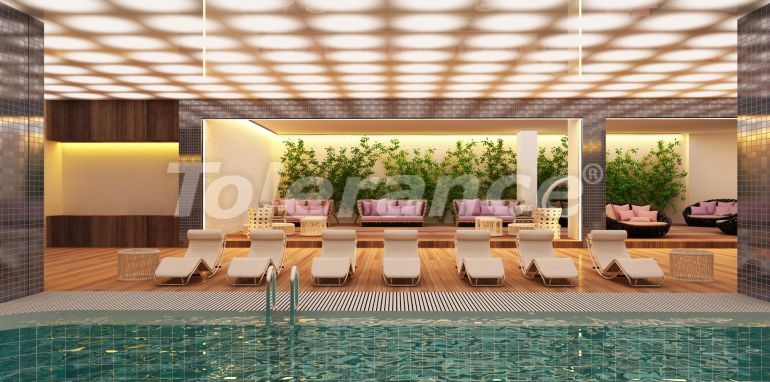 Appartement van de ontwikkelaar in Avcılar, Istanboel zeezicht zwembad afbetaling - onroerend goed kopen in Turkije - 133893